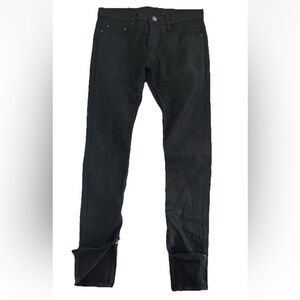 MNML | Zip Hem Ankle Pants Womens Size 29 Skinny Jeans Black